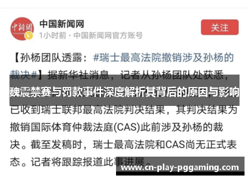 魏震禁赛与罚款事件深度解析其背后的原因与影响 魏震禁赛与罚款事件深度解析其背后的原因与影响